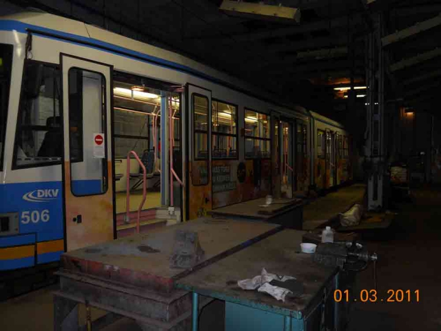 Villamos és autóbus dekoráció készítés debrecen