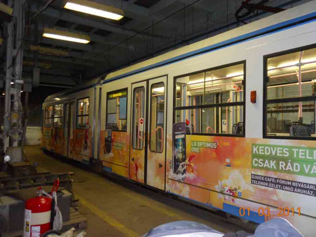 Villamos és autóbus dekoráció készítés debrecen
