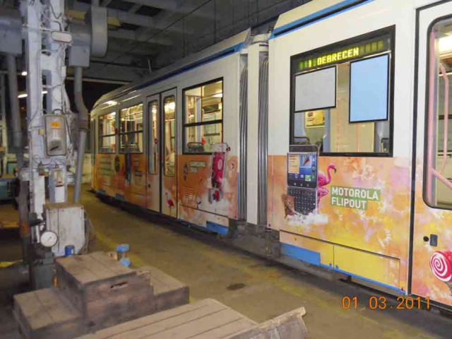 Villamos és autóbus dekoráció készítés debrecen