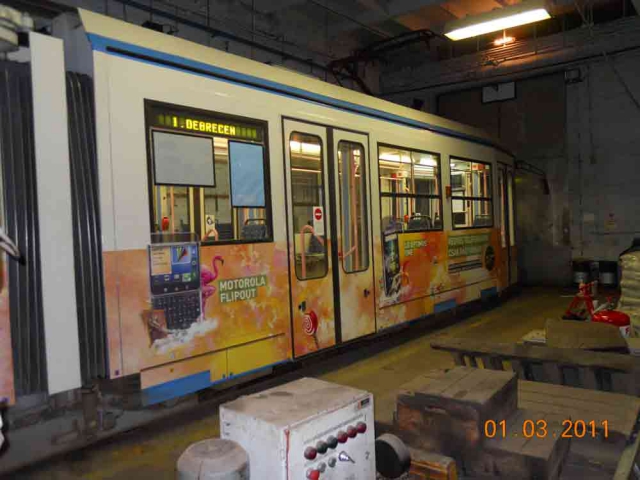 Villamos és autóbus dekoráció készítés debrecen