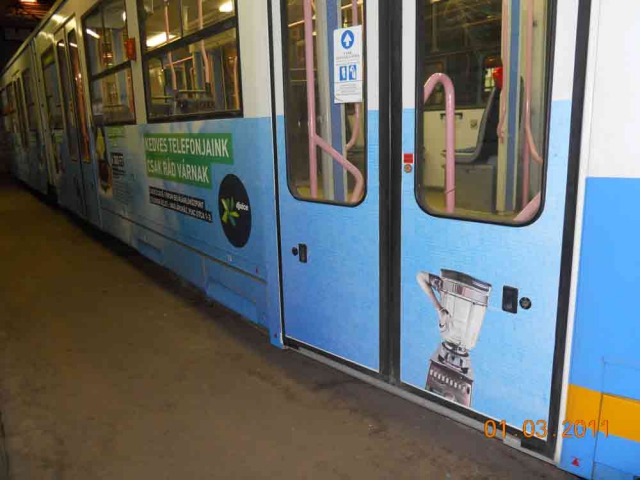 Villamos és autóbus dekoráció készítés debrecen