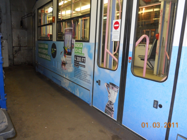 Villamos és autóbus dekoráció készítés debrecen