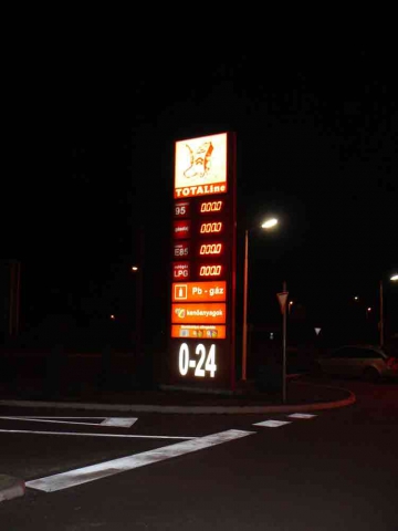 Világító totemoszlop gyártás Debrecen