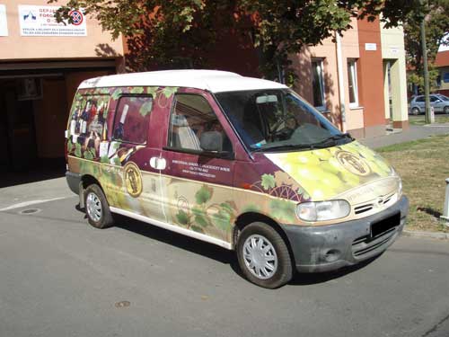 Teherautó dekoráció készítés