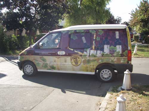 Teherautó dekoráció készítés