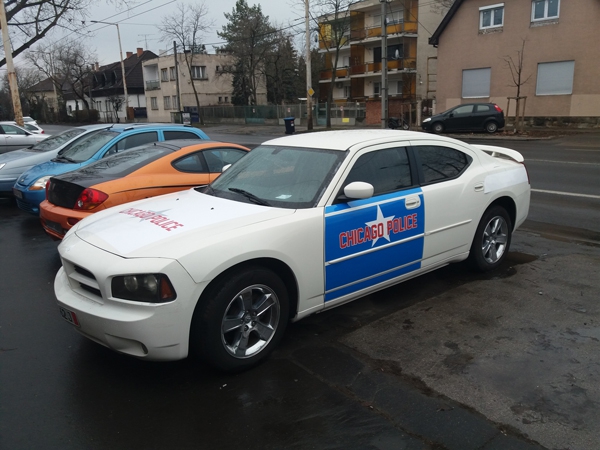 Járműdekoráció Budapest - Forgatásra