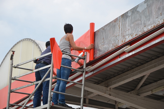 Reklámtábla Debrecen