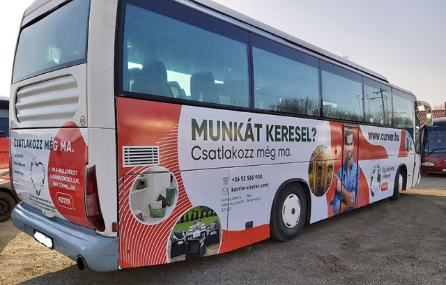 Autómatrica, autódekoráció, autómágnes autócsomagolás Debrecen