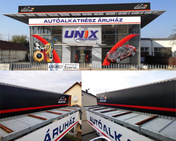 3D világító betű, plasztikus betű, reklám betű Debrecen